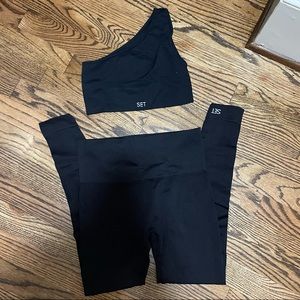 SETactive Legging & Sports Bra Set